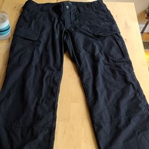 Wide leg tactical work pants